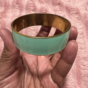 J. Crew Gold and Mint Bracelet
